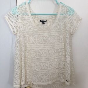 See Thru shirt American Eagle